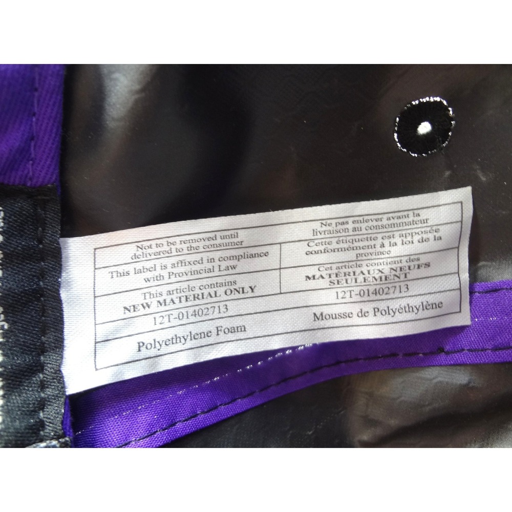 Batman Arkham Knight‎ Snapback Hat Silver Purple Mesh Bioworld DC Comics - Picture 7 of 7